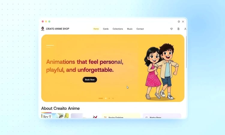 Creaito Anime Shop preview